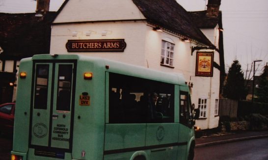 Hedgehog Bus at the Butcher's Arms
