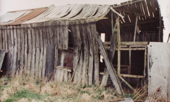 Beggar's Barn: the barn built by the Franklin family