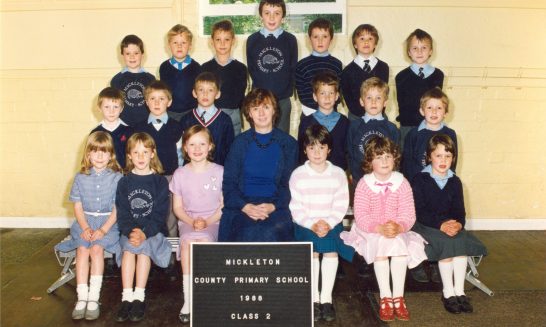 Class 2 School Group Photograph, 1988