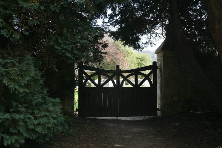 Gate to the 'New' Churchyard | Mickleton Community Archive